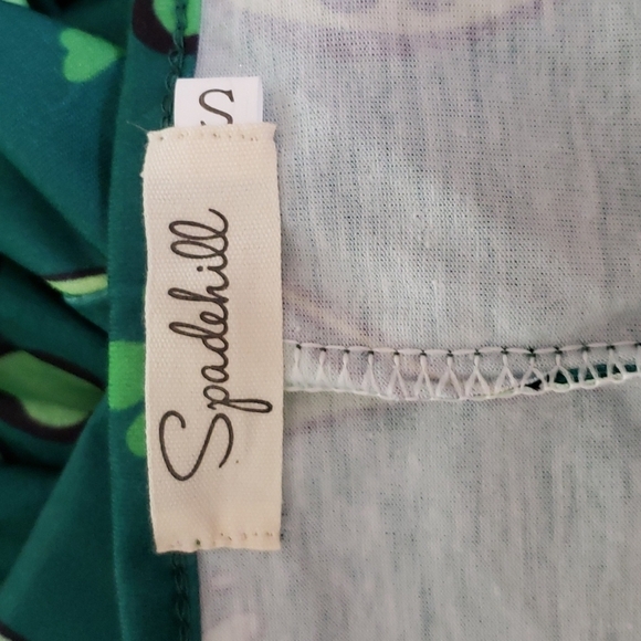 Spadehill Sleeveless Green St. Patrick's Day Themed Dress w/Pockets Size S 4-6 - Picture 11 of 11